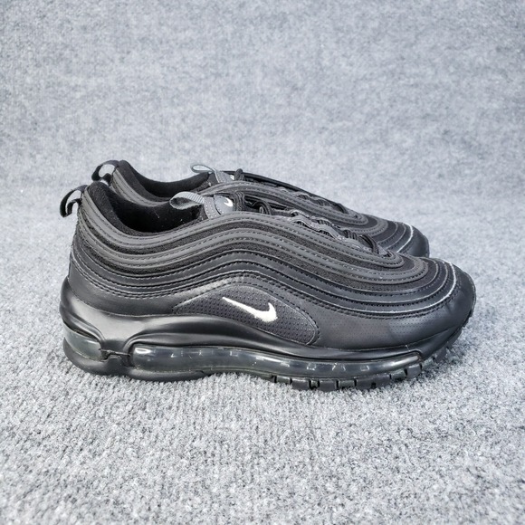 Nike Other - Nike‎ Air Max 97 GS Shoes Kids Youth SIze 4.5 Triple Black Running Sneakers